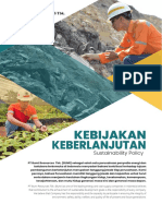 BUMI Sustainability Policy