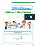Evaluación Diagnóstica - Ciencia y Tecnología 2023 - RRT