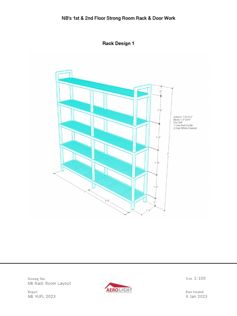 NB Rack Design & Floor Plan | PDF