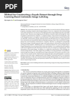 Method For Constructing A Façade Dataset Through Deep