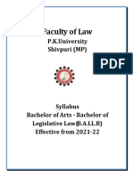 B.A.LL .B-Syllabus PDF