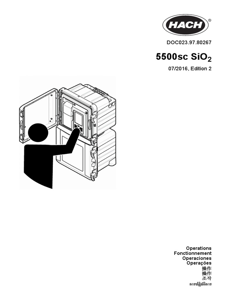 5500 SC Operations Manual PDF | PDF | Calibration | Relay