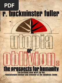 Utopia or Oblivion (1969) (R. Buckminster Fuller) (Z-Library) PDF