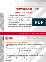 CHAPTER 8 DIFFERENTIATION APPLICATION 1