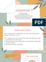 maths assignment engineering problem