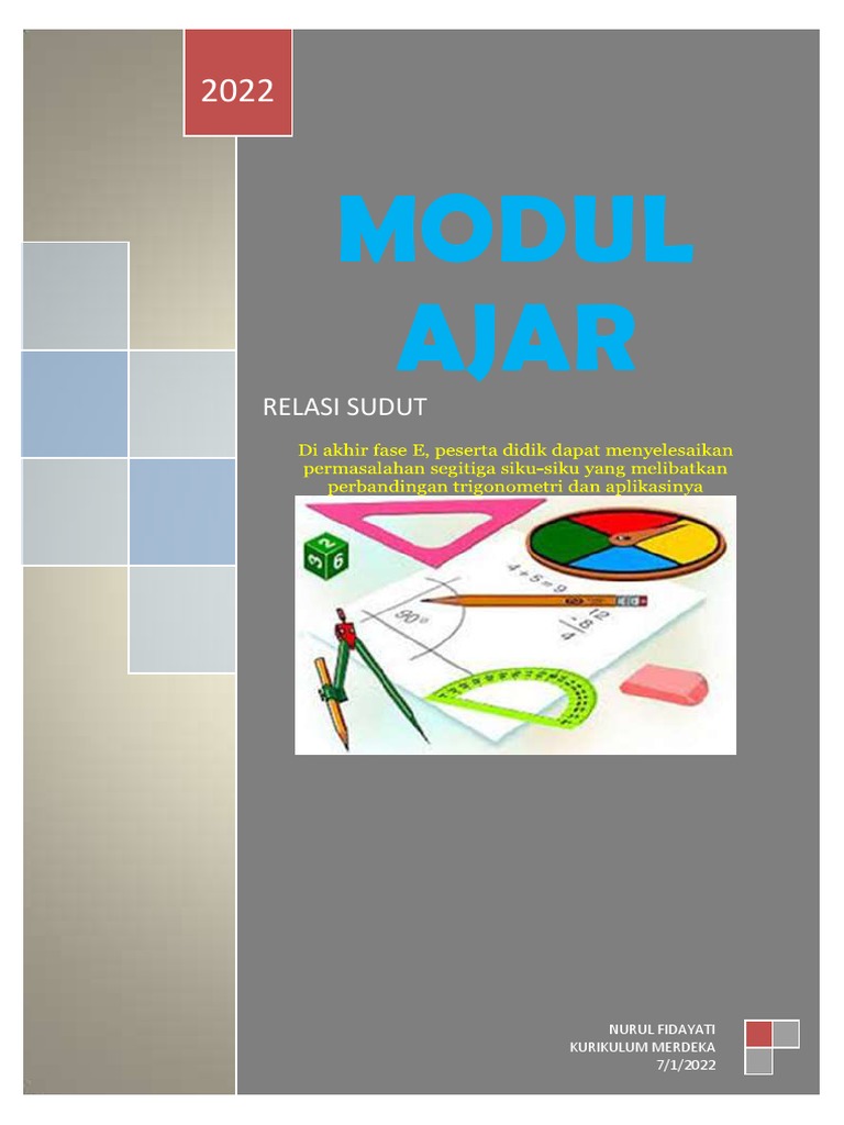Modul Ajar Trigonometri Kelas 10 | PDF