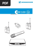 Download Wireless Receiver--Sennheiser EW100G2 Product Sheet by Cory Legg SN63263161 doc pdf