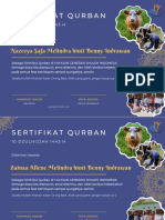 Sertifikat Qurban