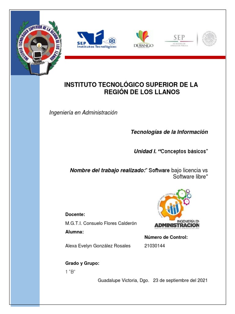 Software Libre y Bajo Licencia | PDF | Software | Software libre