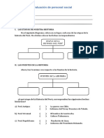 Evaluacion de Personal Social de 3ro