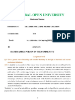 Allama Iqbal Open University: Submitted By: Shahrukh Mazhar