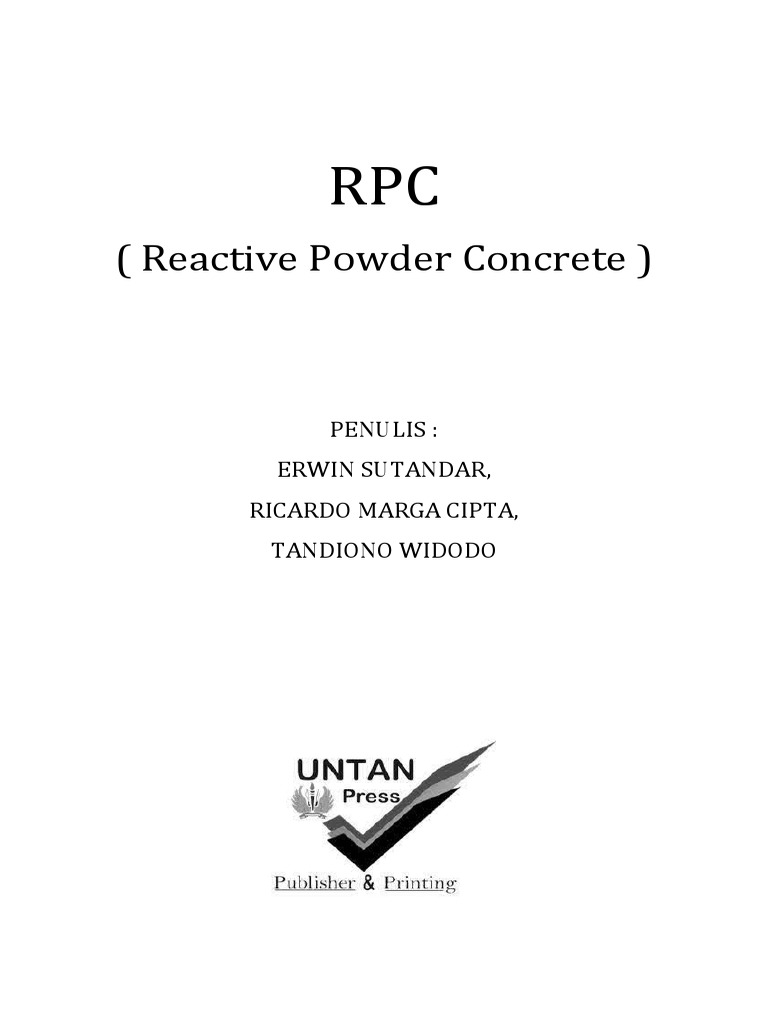 Teknologi Reactive Powder Concrete | PDF