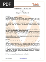 Ncert Solutions Class 12 English Vistas Chapter 1