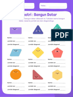 Kelas 6 SD-LKS Penamaan Bangun Ruang, Menentukan Jumlah Sisi Dan Diagonal Dengan Rumus