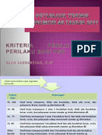 Materi Kriteria Penilaian Perilaku Pegawai Pada SKP