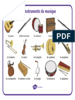 FR Ad 2 Set de Mots Les Instruments de Musique Set de Mots - Ver - 1 PDF