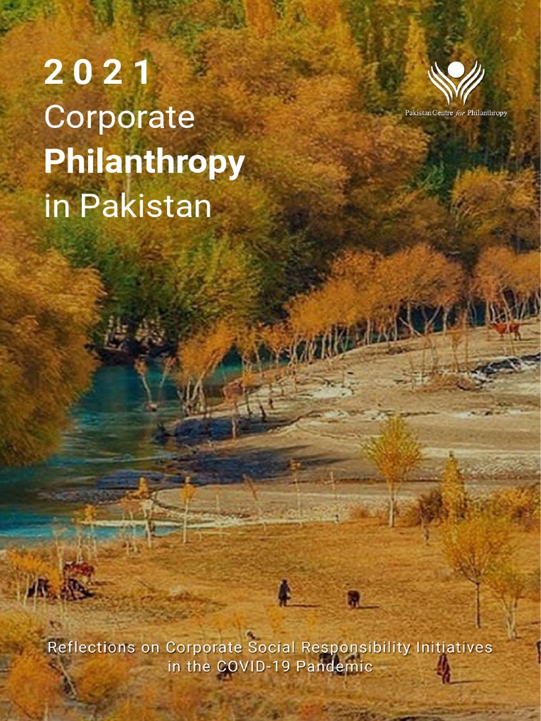 Corporate Philanthropy in Pakistan 2021 | PDF | Corporate Social ...