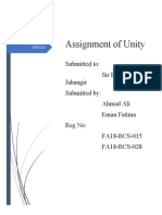 Unity Sessional