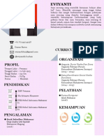 Curriculum Vitae Organisasi Profil: Dan Dana