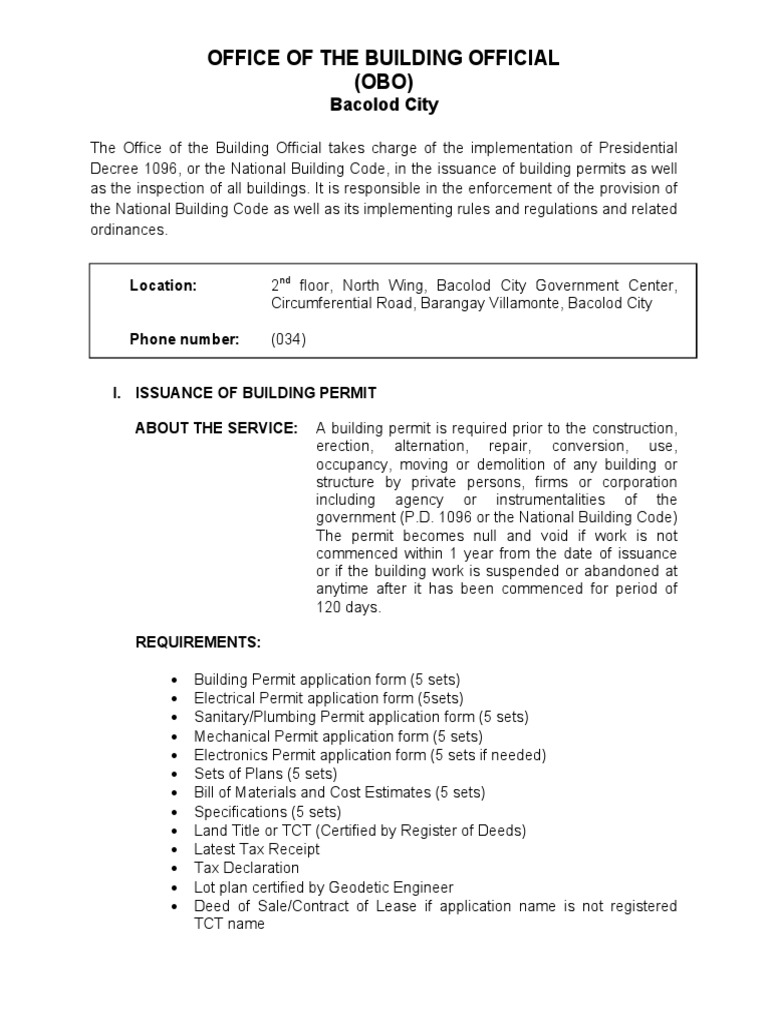 office-of-the-building-official-obo-bacolod-city-pdf-building-code
