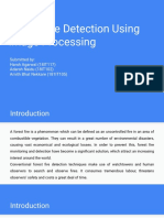 Forest Fire Detection Using Image Processing