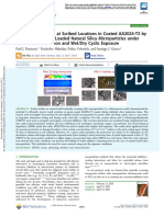 Corrosion Inhibition at Scribed Locations in Coated AA2024-T3 by Cerium - and DMTD-Loaded Natural Silica Microparticles Under Continuous Immersion and Wet-Dry Cyclic Exposure