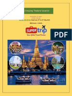 Amazing Thailand Standard Tour 6N7D With Flights PDF