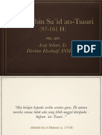 1. Profil & Metode Zuhud; Sufyan ast-Tsauri (161 H)