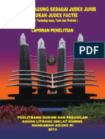 2013 Buku Mahkamah Agung Sebagai Judex Juris Ataukah Judex Factie