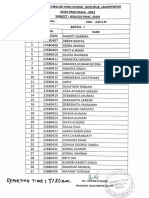 St. Mary'S English High School, Bistupur, Jamshedpur: Aisse Practicals - 2023