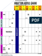 Jadual Guru T6 Bil 6 PKP