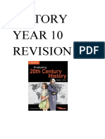 HISTORY Revision 2021 Semester 1