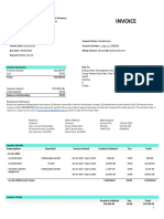 Intercom Invoice for HepsiBurada