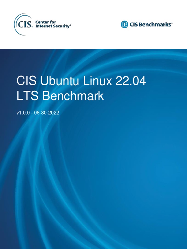 CIS Ubuntu Linux 22.04 LTS Benchmark v1.0.0 PDF | PDF | Computer ...