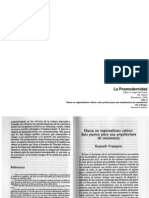 Frampton Kenneth Hacia Un Regionalismo Critico Seis Puntos para Una Arquitectura de Resist en CIA Cap2 de La Posmodernidad