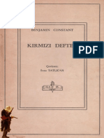 Benjamin Constant - Kırmızı Defter PDF