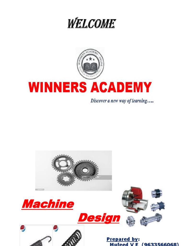 Machine Design Principles and Theories | PDF | Deformation (Engineering ...