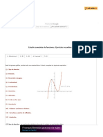 Estudio Completo de Funciones. Ejercicios Resueltos - POLINOMICA PDF