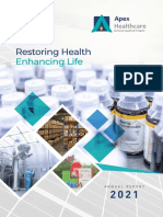 APEX HEALTHCARE - Annual Report - 2021