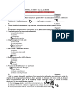 Test Anatomie Genetica