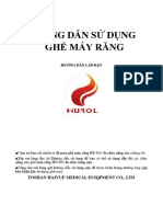 hướng dẫn sử dụng ghế răng