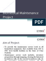 Biomedical Equipment Maintenance Project UP