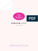 Pricelist Mimiroti 2022 PDF