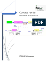 Compte Rendu S4 Modulation de Freq PDF