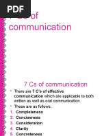The 7C's of Effective Communication | PDF