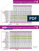 Horaires Adaptés Ligne 4