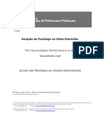 Atuação Do Psicólogo Na Visita Domiciliar PDF