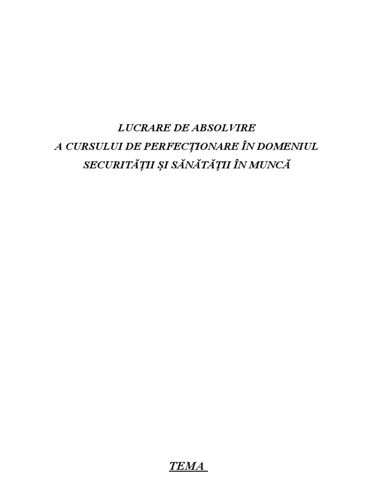 Proiect SSM | PDF
