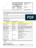 Quality Specification - Crude Glycerol - MRC PDF