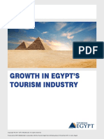 Growth in Egypt'S Tourism Industry 1
